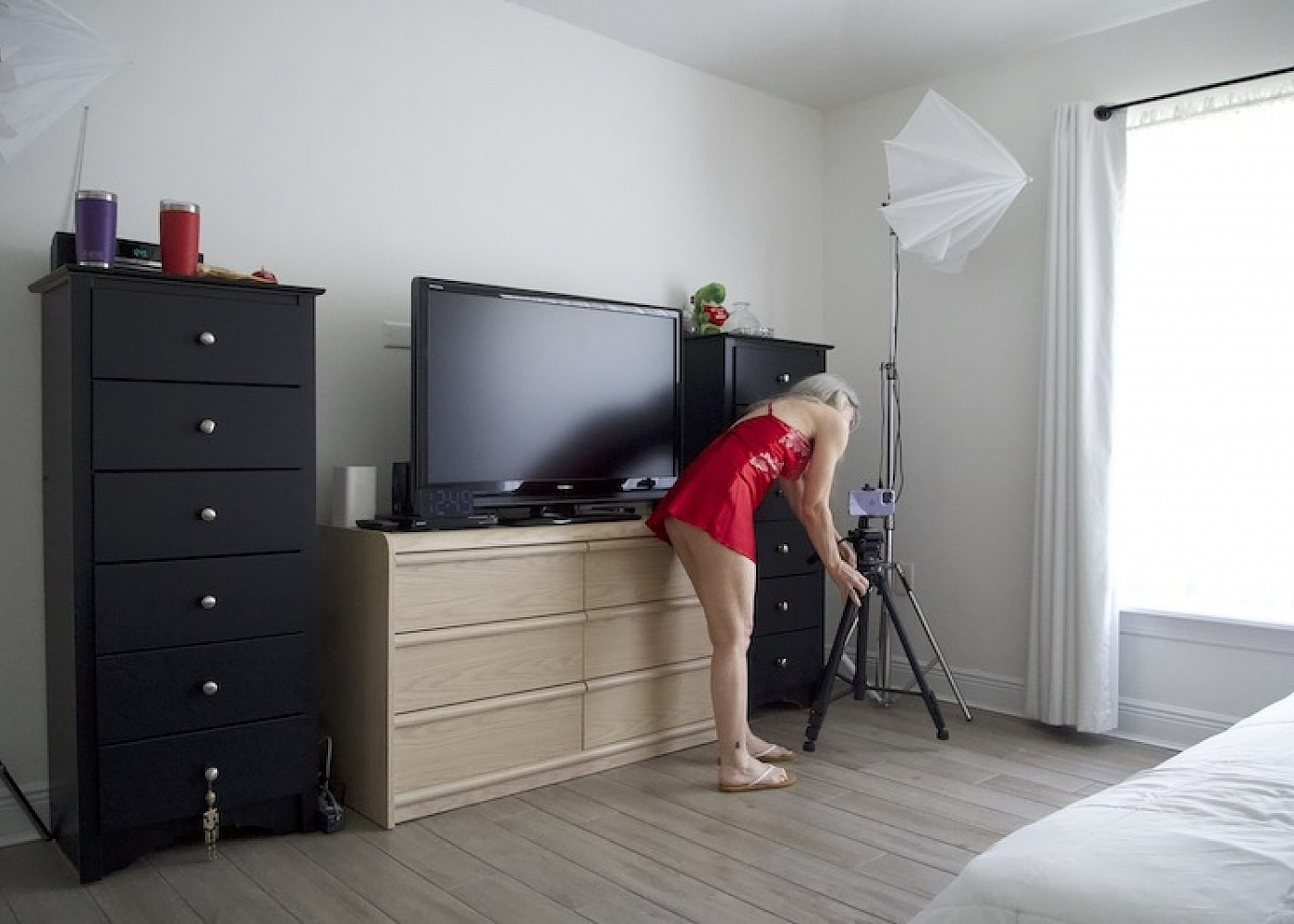 BTS Of Double Fj Of A Big Dick